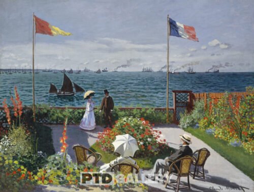 Khu vườn ở Sainte-Adresse Claude Monet