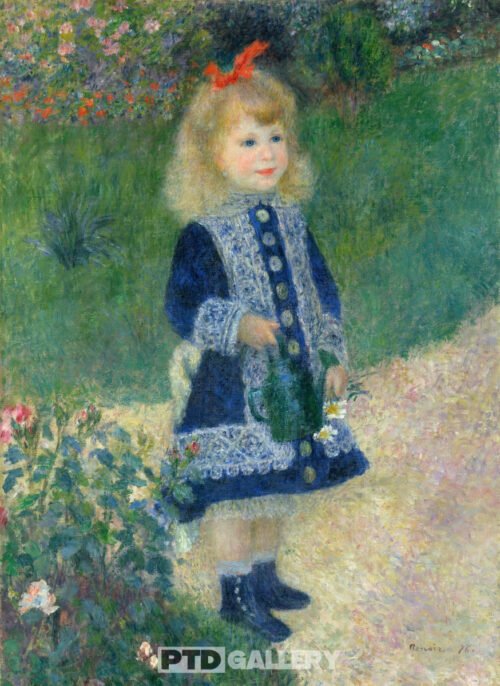 Cô gái với bình tưới nước Pierre Auguste Renoir