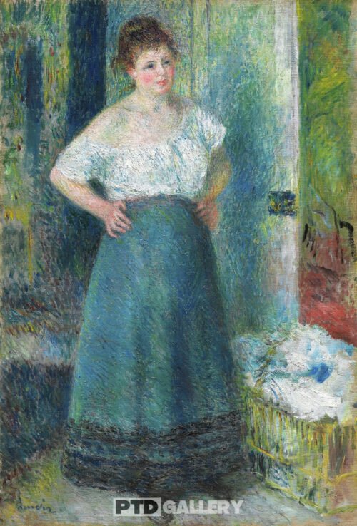 Cô thợ giặt (1877–1879) Pierre Auguste Renoir