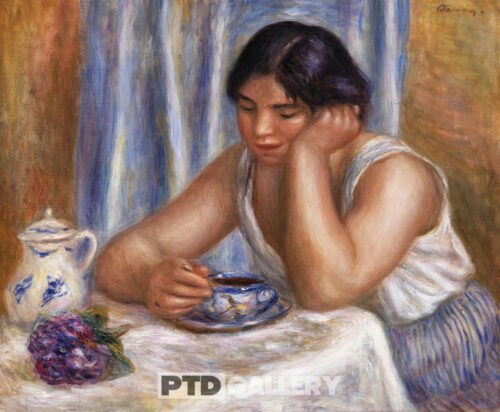 Cốc sô cô la (1912) Pierre Auguste Renoir