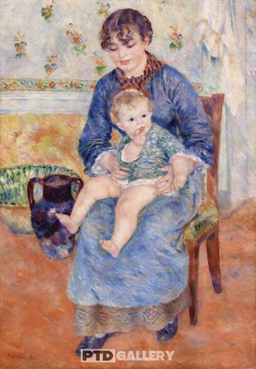 Người mẹ trẻ (1881) Pierre Auguste Renoir