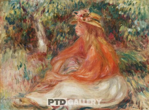 Người phụ nữ ngồi (1910) Pierre Auguste Renoir