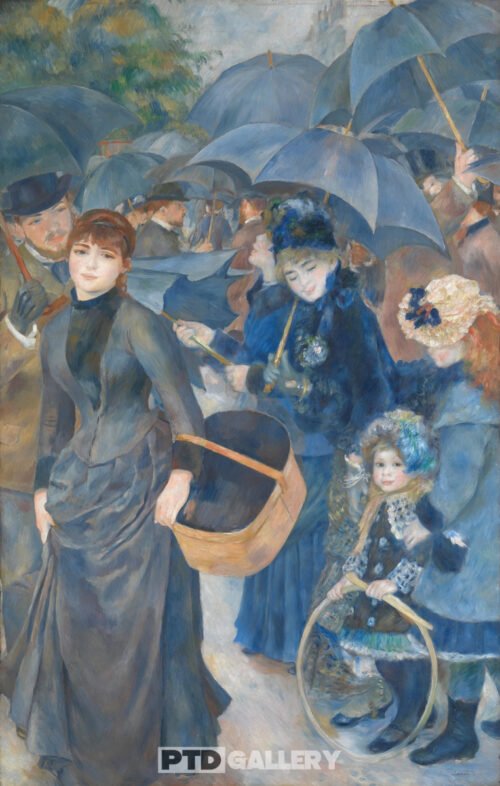 Những chiếc ô (1881 - 1886) Pierre Auguste Renoir