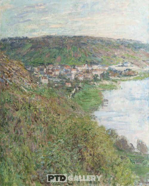 Quang cảnh ở Vétheuil (1880) Claude Monet 0