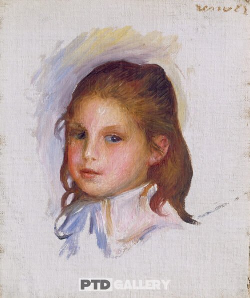 Đứa trẻ tóc nâu (1887-1888) Pierre Auguste Renoir