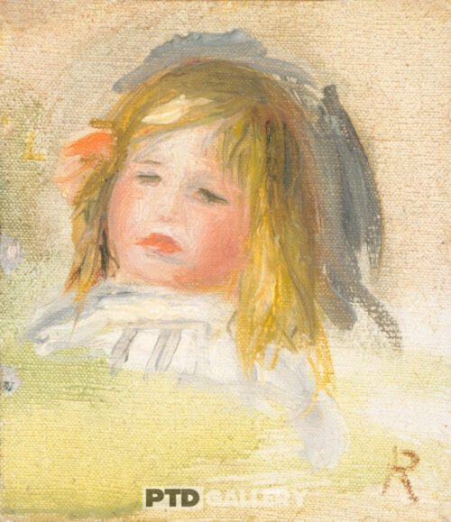 Đứa trẻ tóc vàng (1895-1900) Pierre Auguste Renoir