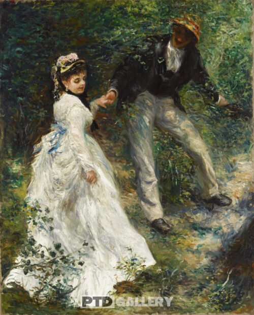 Đường đi dạo (1870) Pierre Auguste Renoir