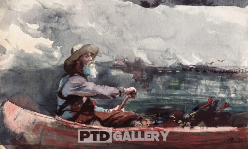 Hướng dẫn viên Adirondacks (1892) Winslow Homer