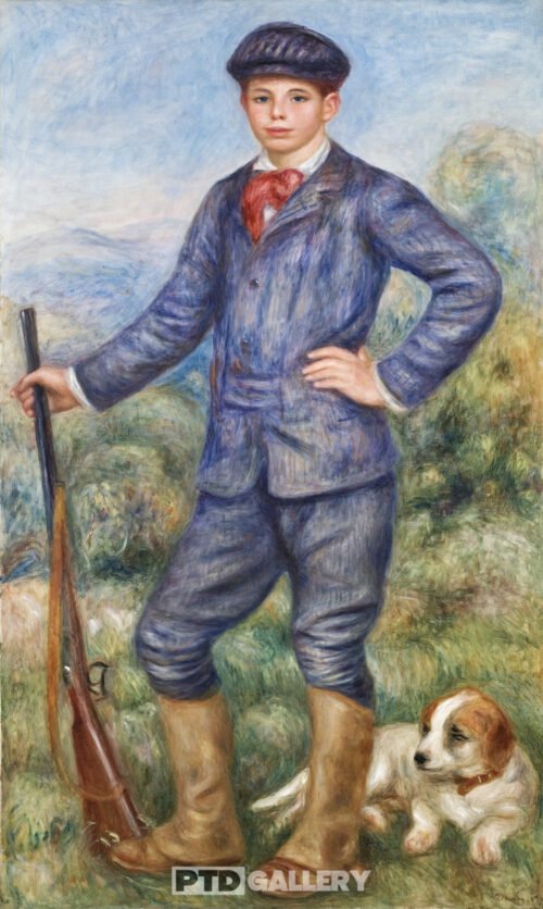 Jean trong vai thợ săn (1910) Pierre Auguste Renoir