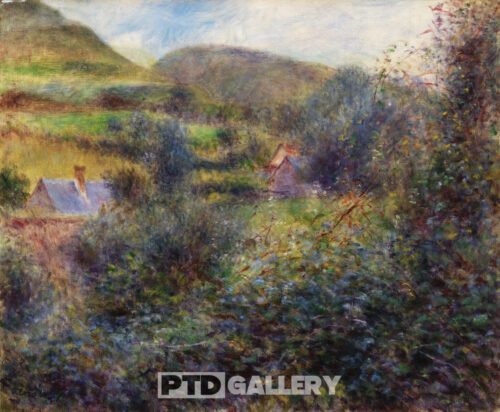 Môi trường Berneval (1879) Pierre Auguste Renoir