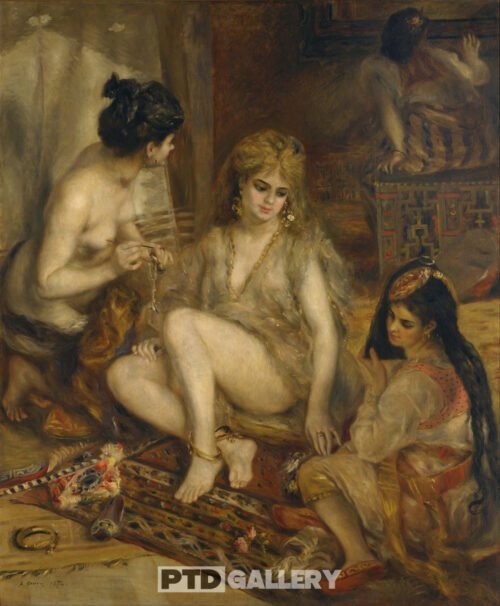 Người Paris trong trang phục Algeria hoặc Harem Pierre Auguste Renoir 0