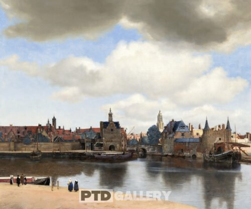 Quang cảnh Delft (1660–1661) Johannes Vermeer