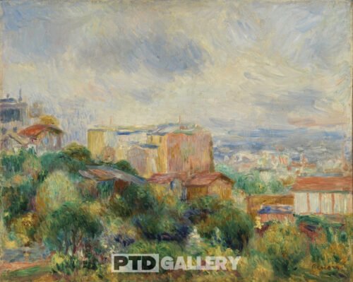 Quang cảnh từ Montmartre Pierre Auguste Renoir