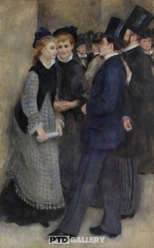 Rời nhạc viện Pierre Auguste Renoir