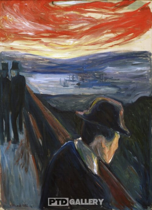 Tuyệt vọng (1892) Edvard Munch