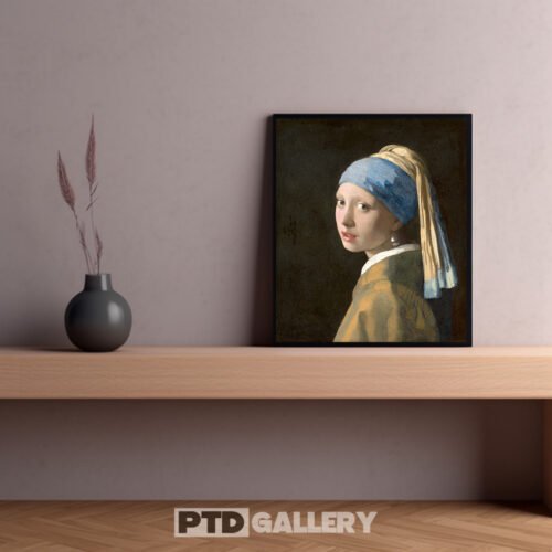 Thiếu nữ đeo hoa tai ngọc trai (1665) Johannes Vermeer 1