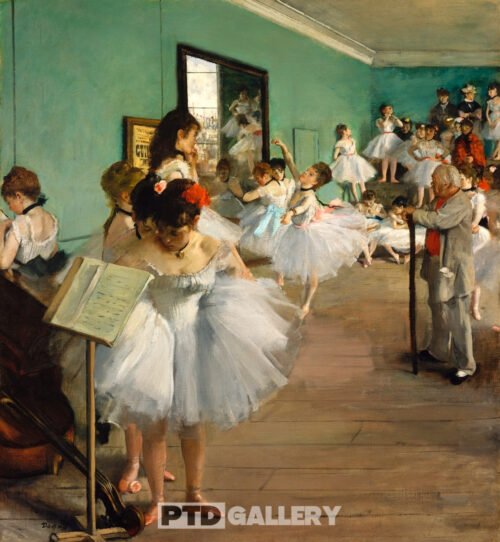 Lớp học khiêu vũ (1874) Edgar Degas